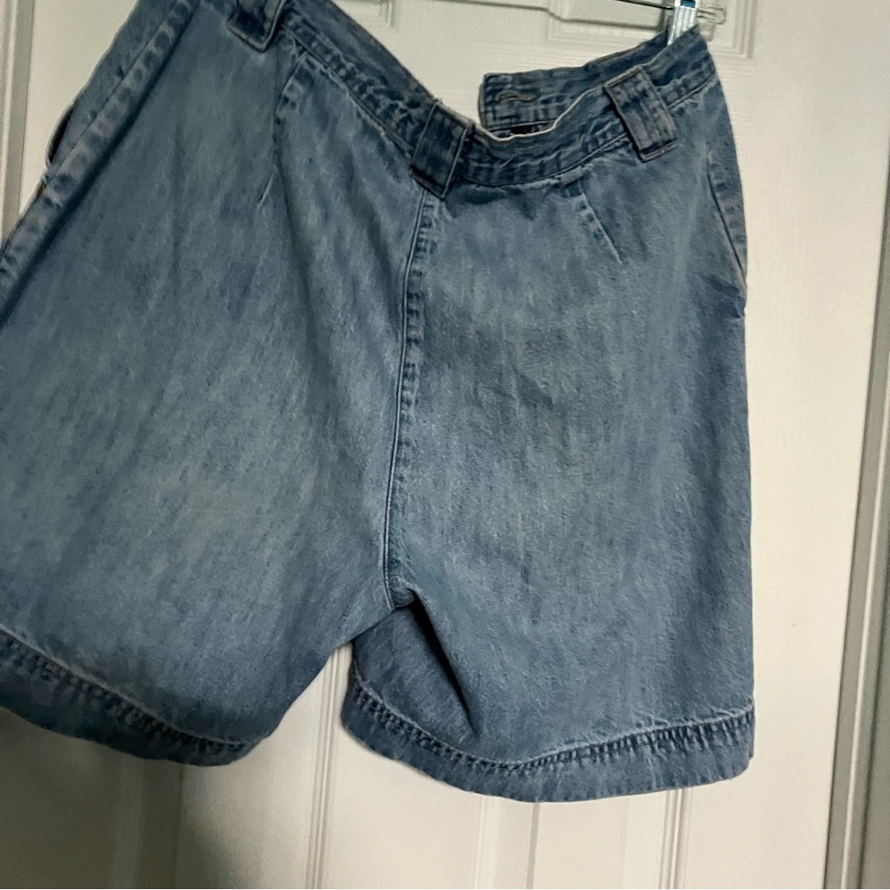 Bill Blass Vintage Denim Shorts - Picture 2 of 10